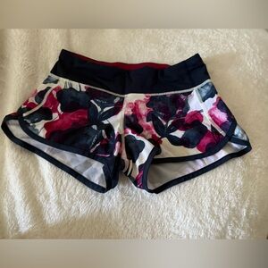 Lululemon Floral Women's Shorts